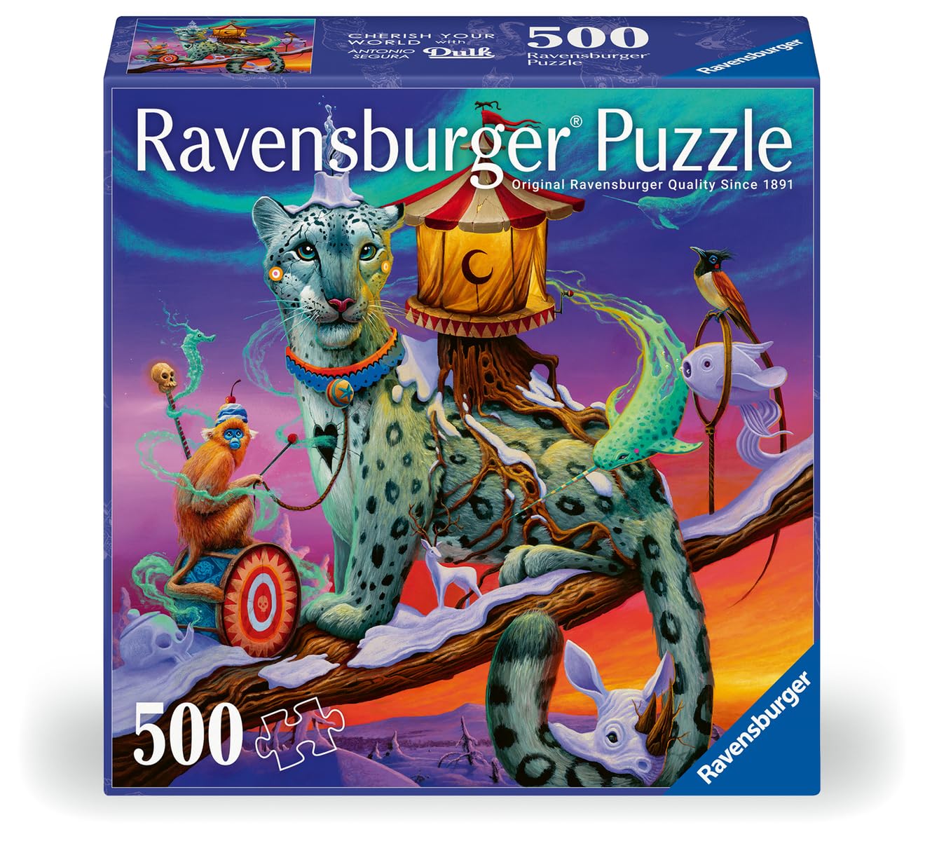 Amazon.com: Ravensburger Boreal 500 Piece Jigsaw Puzzle | Mystical